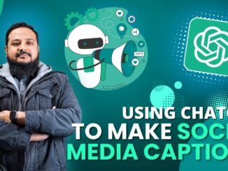 How to use ChatGPT to Write Social Media Captions | AI Guide for Beginners