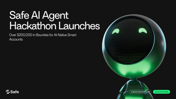 Safe AI Agent Hackathon Launches with over $200,000 in Bounties Safe AI Agent Hackathon Launches with over $200,000 in Bounties for AI-Native Smart Accounts