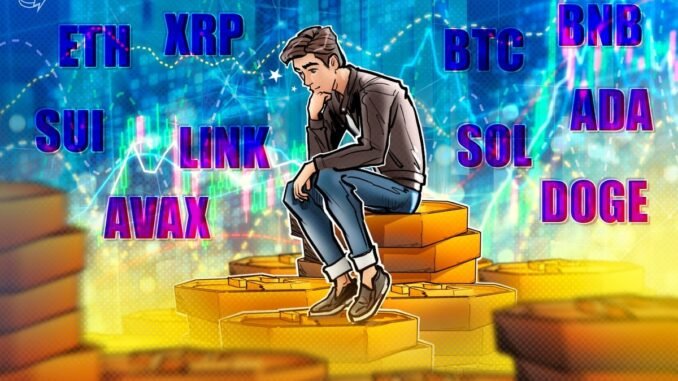 BTC, ETH, XRP, BNB, SOL, DOGE, ADA, LINK, SUI, AVAX BTC, ETH, XRP, BNB, SOL, DOGE, ADA, LINK, SUI, AVAX