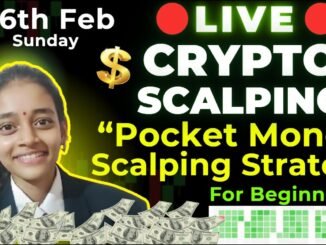 🔴CRYPTO Live trading 16th FEB Scalping Strategy for beginners #crypto #livetrading bitcoin #bitcoin