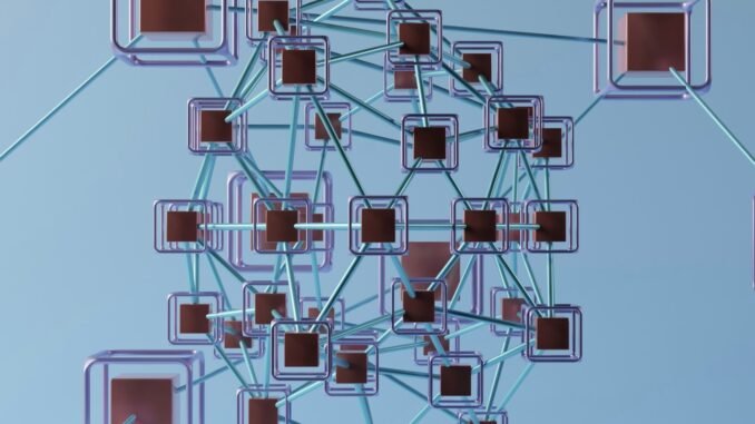 Fetch.ai launches first Web3 agentic AI model Connected blocks illustrating blockchain project Fetch.ai launching ASI-1 Mini, a native Web3 large language model designed to support complex agentic workflows.