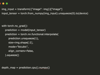 A Code Implementation of Monocular Depth Estimation Using Intel MiDaS Open Source Model on Google Colab with PyTorch and OpenCV