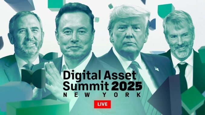 Digital Asset Summit 2025 | Live Stream with Industry Leaders & Influencers