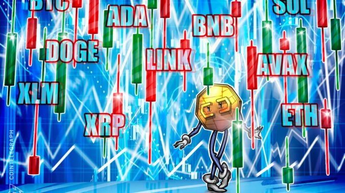 Price analysis 3/26: BTC, ETH, XRP, BNB, SOL, DOGE, ADA, Price analysis 3/26: BTC, ETH, XRP, BNB, SOL, DOGE, ADA, LINK, AVAX, XLM