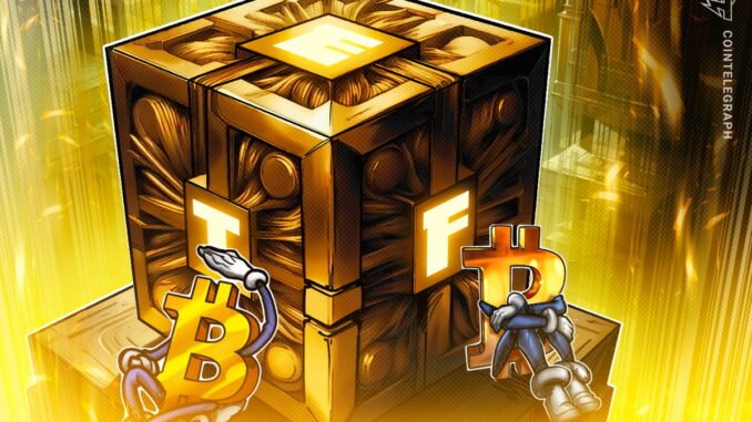Strong inflows into ARK 21Shares, Fidelity Bitcoin ETFs end 8-day Strong inflows into ARK 21Shares, Fidelity Bitcoin ETFs end 8-day outflow streak