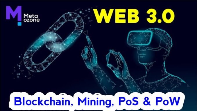 Blockchain, Mining, PoS, PoW & Usecases of Meta Ozone By Mr. Shaan