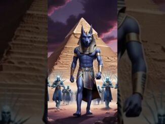 Guide to the afterlife #ai #guide #egypt #anubis #mythology #pyramid #shorts
