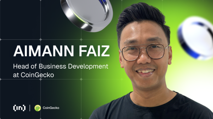 Rebrand, API, and Crypto Trends CoinGecko Turns 11: Aimann Faiz Talks Rebrand, Business Model, and Market Outlook