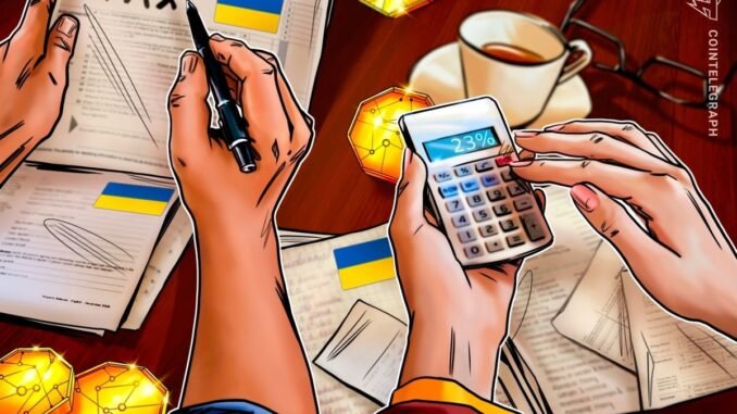 Ukraine floats 23% tax on some crypto income, exemptions for Ukraine floats 23% tax on some crypto income, exemptions for stablecoins