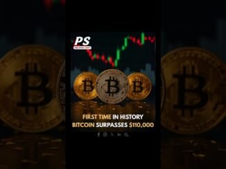 Bitcoin crosses $110K for the first time ever#Bitcoin | #BTC | #CryptoNews | #Finance | #Breaking