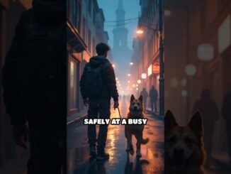 Haunted Alley: The Silver-Muzzled Guide #ai #dog #dogsoftiktok #fyp #pets #goldenretriever