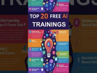 20 Free AI Courses for Beginners – Start Learning Artificial Intelligence Today #aivideo #shorts #ai