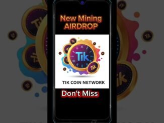 Best Crypto Earning App! TIK COIN Network Mining AIRDROP! #miningairdrop