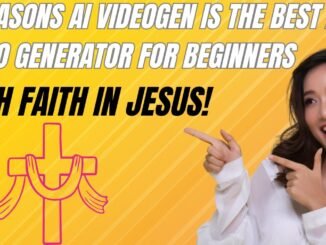 5 Reasons AI VideoGen Is the Best AI Video Generator for Beginners (With Faith in Jesus!)"
