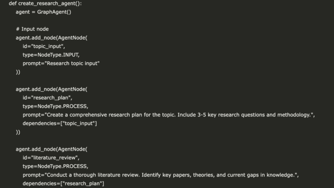 Building a Multi-Node Graph-Based AI Agent Framework for Complex Task Building a Multi-Node Graph-Based AI Agent Framework for Complex Task Automation