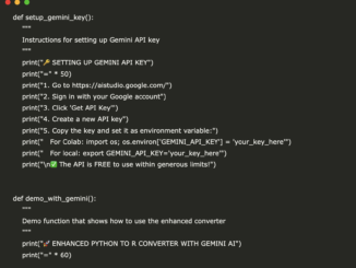Building a Smart Python-to-R Code Converter with Gemini AI-Powered Validation and Feedback