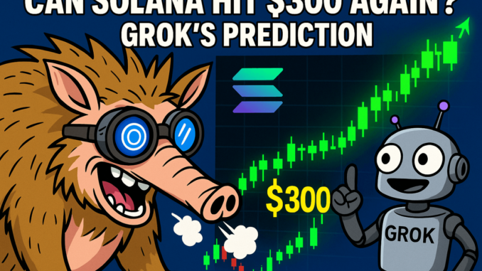 Can Solana Hit $300 Again? Grok's Bold SOL Prediction Can Solana Hit $300 Again? Grok's Bold SOL Prediction