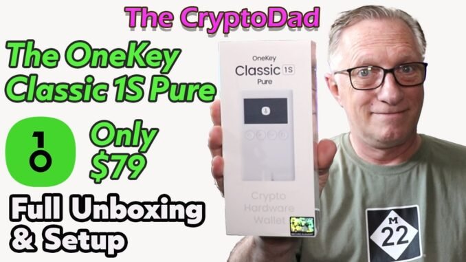 OneKey Pure Unboxing & Setup Only $79!  Full Guide to Managing Crypto