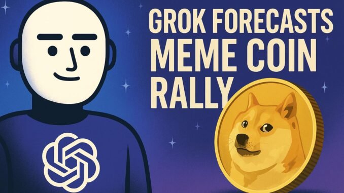 Will Dogecoin Explode in 2025? Grok Forecasts Dogecoin Surge as Meme Coins Like Token6900 Prepare for Rally.