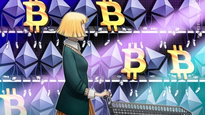 $1.6B Bitcoin Whale Shifts Another $113M BTC Into $240M ETH