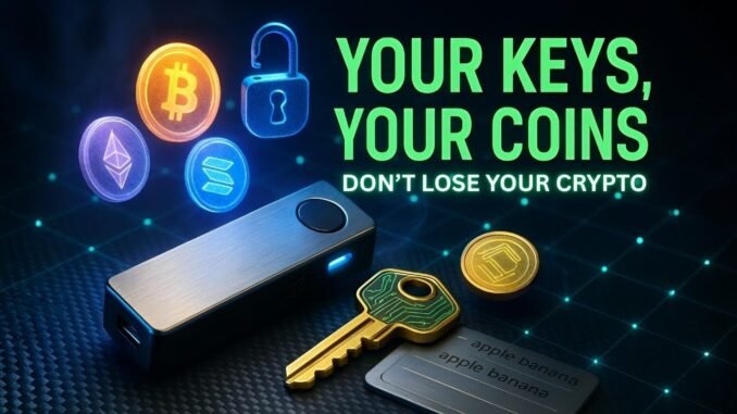 Crypto Wallets EXPLAINED for Total Beginners (2025 Guide) – Don’t Lose Your Coins | Crypto Robot