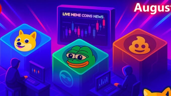 Metaplanet Buys $55M Bitcoin, Trump Crypto Advisor Plans $200M PAC, Best Meme Coins Live News Today: Latest Opportunities & Updates (August 5)