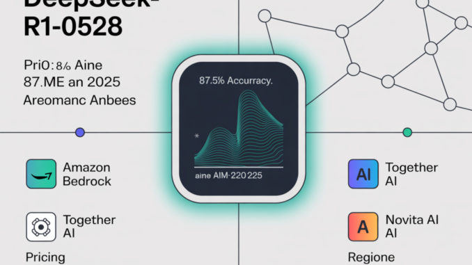 The Complete Guide to DeepSeek-R1-0528 Inference Providers: Where to Run The Complete Guide to DeepSeek-R1-0528 Inference Providers: Where to Run the Leading Open-Source Reasoning Model