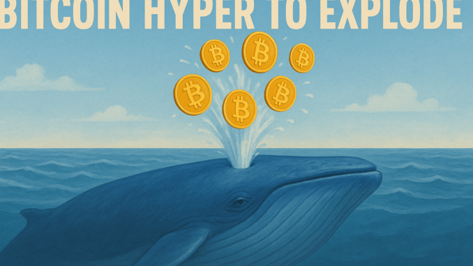 Whales Buy $52K in One Day Bitcoin Hyper Presale Nears $12M Raised as Whales Buy $52K in a Single Day.