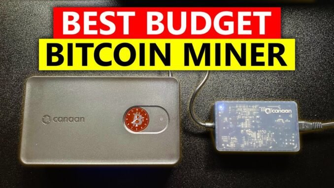 Avalon Nano3S - Best Budget Miner for Beginners?