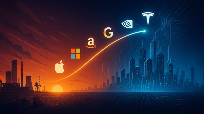 Mag 7s' trajectory shows legacy economy ‘being sunset’ for the digital age