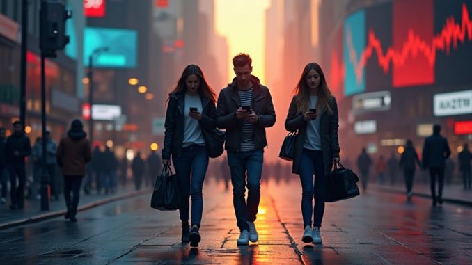 Altcoins today: Perpetual tokens shed over $1.3B as ASTER, AVNT, 3 People Walking in the City While Busy Using the Phones