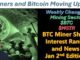 Bitcoin Mining Sector Short Ranks and News Jan 2nd