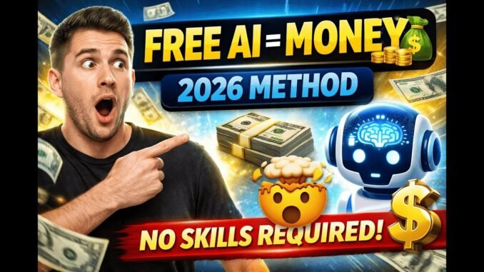How Beginners Are Making Money with FREE AI Tools in 2026
