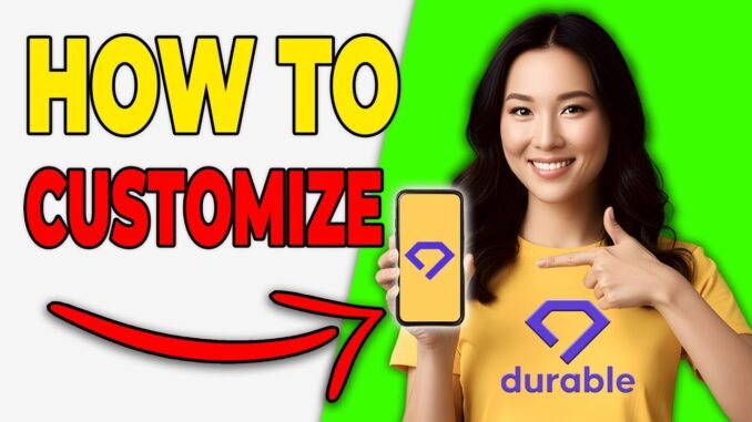 How To Customize Your Durable AI Website [Design Guide]