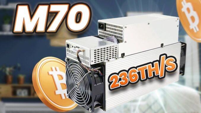 MicroBT Whatsminer M70 Series of Bitcoin Miners are PROFITABLE!