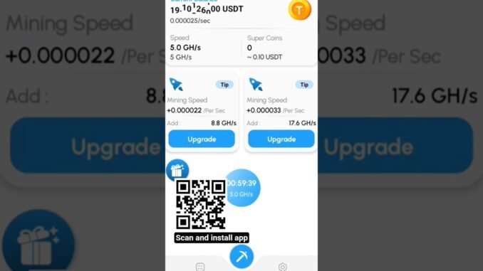 new usdt mining 2026 #usdt #freeusdt #usdtmining