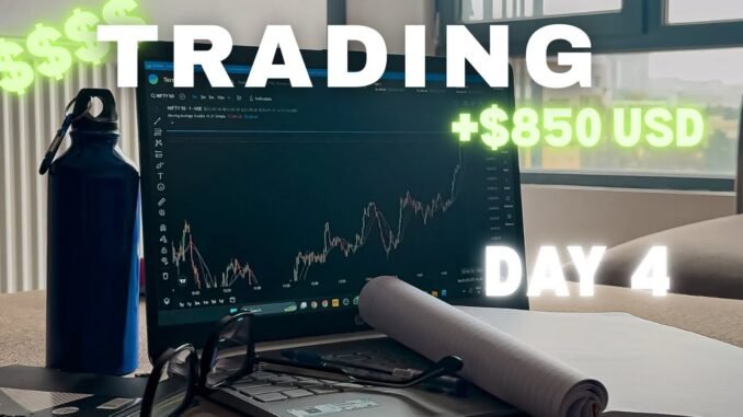 30 Days Trading for Beginners & Scalping | Day 4 #crypto 📈🚀