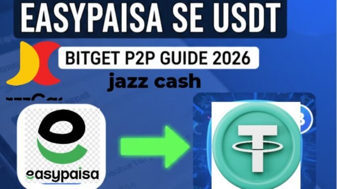 Bitget P2P Trading Guide 2026 | How to Buy & Sell Crypto via EasyPaisa/Bank Transfer