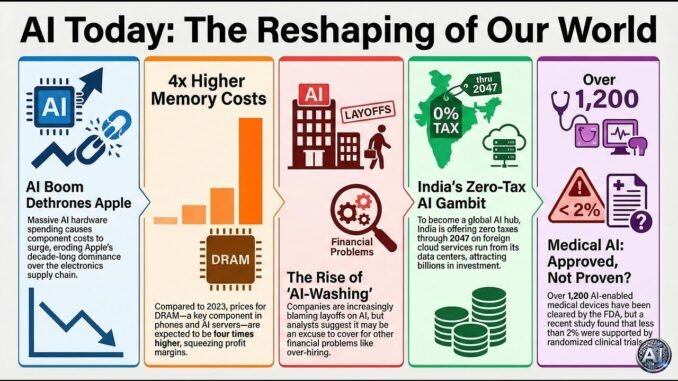Daily AI News — 2 Feb 2026 | Apple Costs Surge, Tesla Robots & Oracle $50B