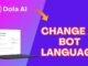 How to Change AI Bot Language in Dola AI 2026?