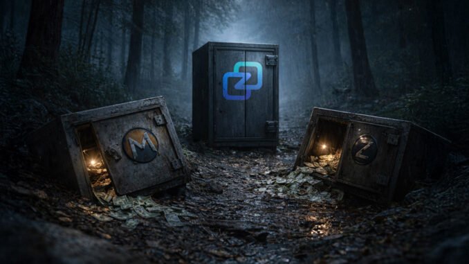 Monero and Zcash Fall Over 28% in Past Week, but Privacy Peer ZANO Holds Steady