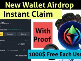 New Wallet Airdrop, Zentra Wallet Airdrop, New Mining app, Free Crypto airdrop,