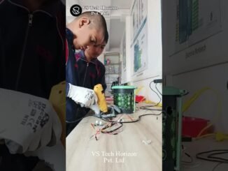 Smart dustbin using ultrasonic sensor | arduino project for beginners #vstechhorizon #ai #robotics