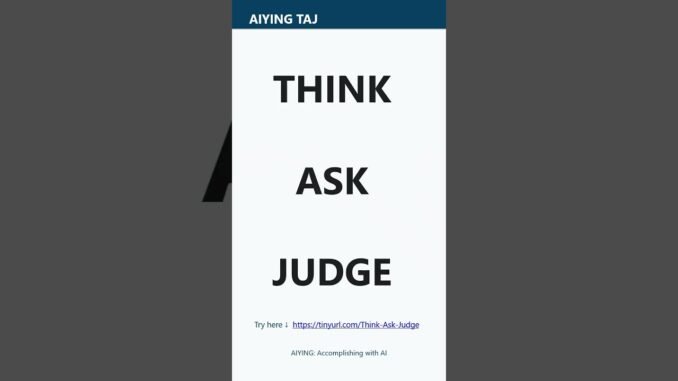 The Biggest AI Mistake Beginners Make | Use TAJ Before AI