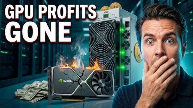 ASIC vs GPU Mining - The Brutal Truth #mining #crypto