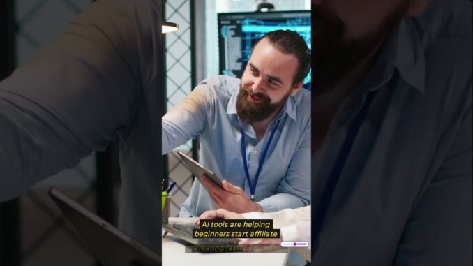 Affiliate Marketing With AI Beginner Step-by-step system