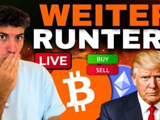 🔴 Bitcoin & Krypto Live Trading: Trump droht - Geht's noch TIEFER? 🚨