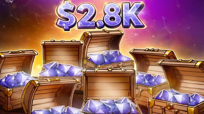 ETH Bulls Target $2.8K But Data Highlights Many Hurdles