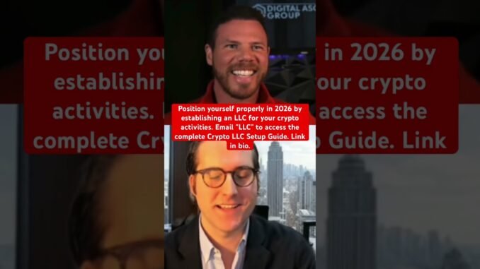 Email "LLC" to access the complete Crypto LLC Setup Guide. Link in bio.