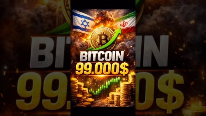 İsrail-İran Barışırsa Bitcoin 99.000$ Olur Mu?